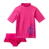 Girl's 2PC Pop Stripe Swim Set