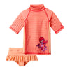 Girl's 2PC Pop Stripe Swim Set