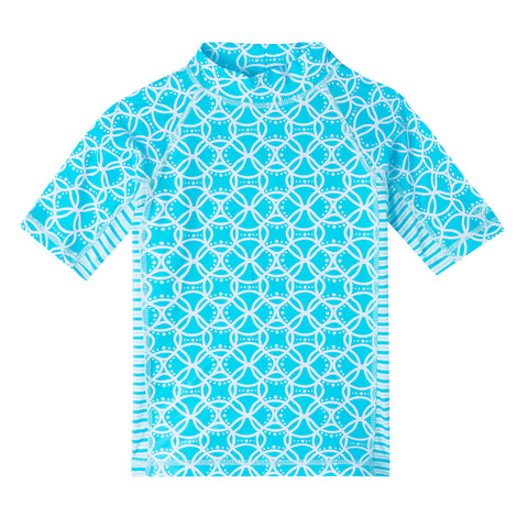 Girl's SS Sunny Swim Shirt