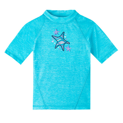 Girl's SS Sport Sun & Swim Shirt