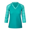 Women's V-Neck Sun & Swim Shirt