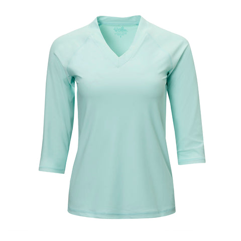 Women's V-Neck Sun & Swim Shirt