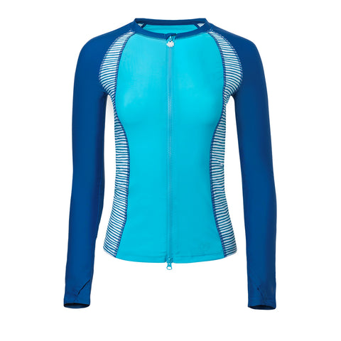 Women's LS Full Zip Rashguard