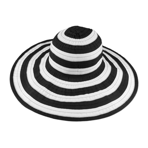 Women's Striped Beach Hat