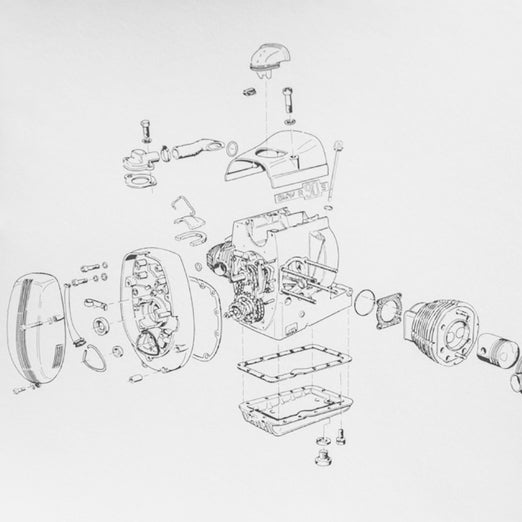 Limited Edition BMW R90S Screenprint