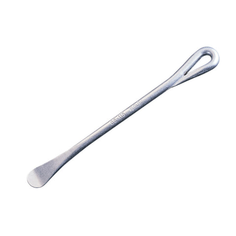 Curved end fits securely in the hand
Hard nickel pewter finish
10" long and weighs 7.1 oz.
Width at spoon is 25mm
Recommended by top tire changers