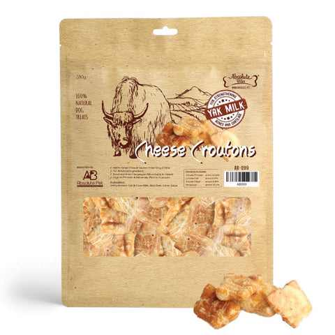 $11 OFF: Absolute Bites Himalayan Yak Cheese Croutons Dog Treats 280g - Kohepets