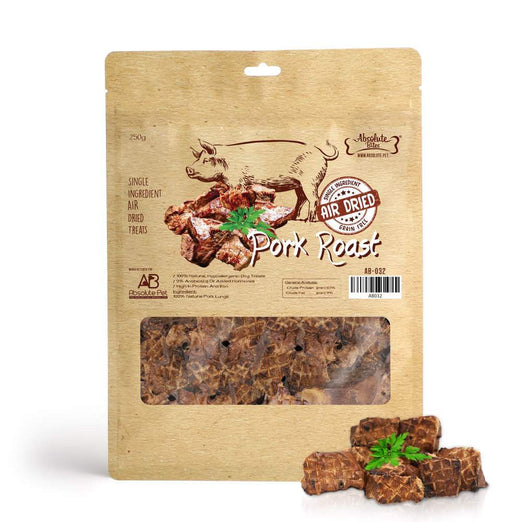 $11 OFF: Absolute Bites Air Dried Pork Roast Dog Treats 250g - Kohepets