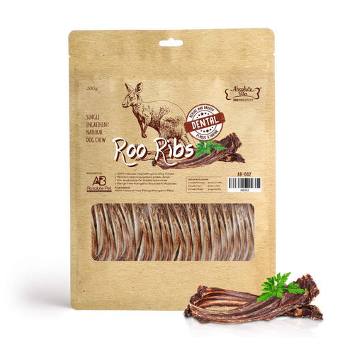 $11 OFF: Absolute Bites Air Dried KangaRoo Ribs Dog Treats 280g - Kohepets