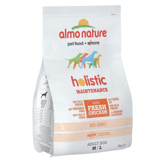 Almo Nature Holistic Medium Adult Chicken & Rice Dry Dog Food - Kohepets