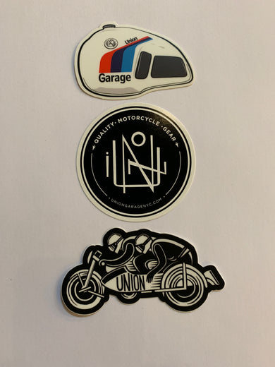 Union Garage Sticker Pack