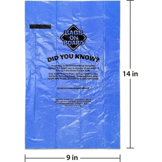 $5 OFF: Bags On Board Blue Waste Bag Refill Economy Pack 315ct - Kohepets