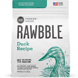 'BUY 2 GET 1 FREE' (Exp 5 Jul): Bixbi Rawbble Duck Grain-Free Freeze-Dried Dog Food - Kohepets