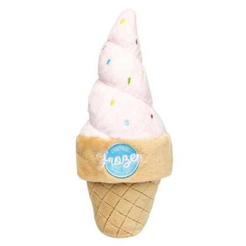 $10 W/ MIN. $60 SPEND: FuzzYard Soft Serve Ice Cream Dog Plush Toy - Kohepets