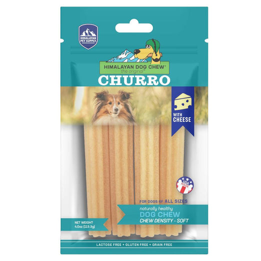 'BUNDLE DEAL (Exp 30 Apr)': Himalayan Dog Chew Churro Dog Treats (Cheese) - Kohepets