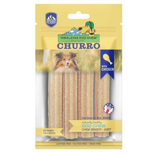 'BUNDLE DEAL (Exp 29 Apr)': Himalayan Dog Chew Churro Dog Treats (Chicken) - Kohepets