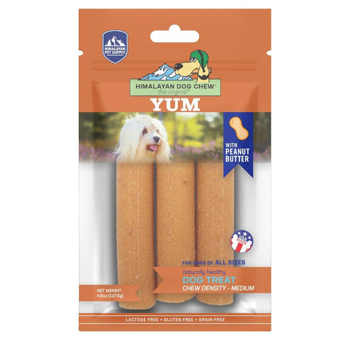 'BUNDLE DEAL (Exp 29 Apr)': Himalayan Dog Chew Yum Dog Treats (Peanut Butter) - Kohepets