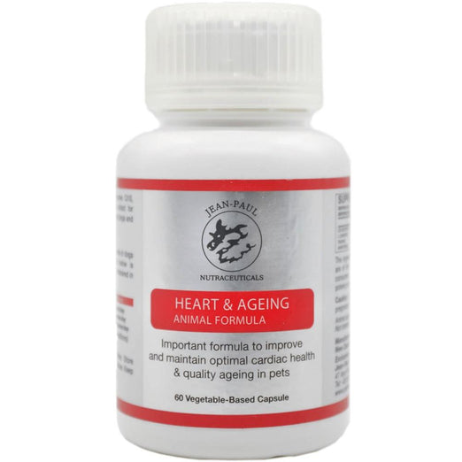 'BUY 2 GET 1 FREE': Jean-Paul Nutraceuticals Heart & Aging Animal Formula Supplement for Cats & Dogs 60ct - Kohepets