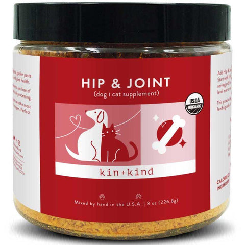 Kin+Kind Raw Hip & Joint Cat & Dog Supplement - Kohepets