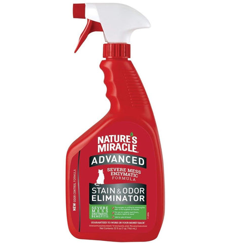 Nature’s Miracle Just for Cats Severe Stain & Odour Advanced Formula Spray 24oz - Kohepets