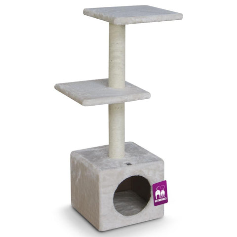 $39 W/ MIN. $60 SPEND: Petrebels Cheap Bastards Boston 90 Cat Tree (Cream) - Kohepets