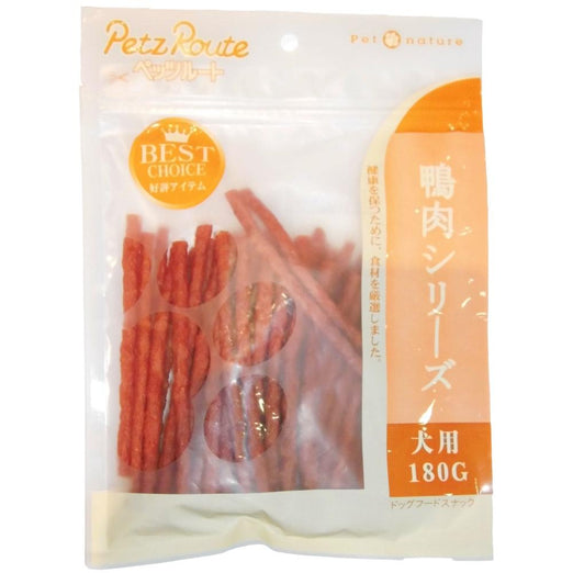 $8 W/ MIN. $60 SPEND (Exp May 21): Petz Route Duck Jerky Dog Treat 180g - Kohepets