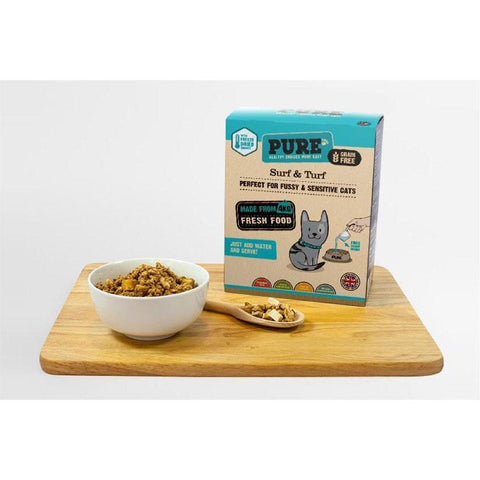 'FREE 200G W/ 1KG': PURE Surf & Turf Freeze Dried Cat Food - Kohepets