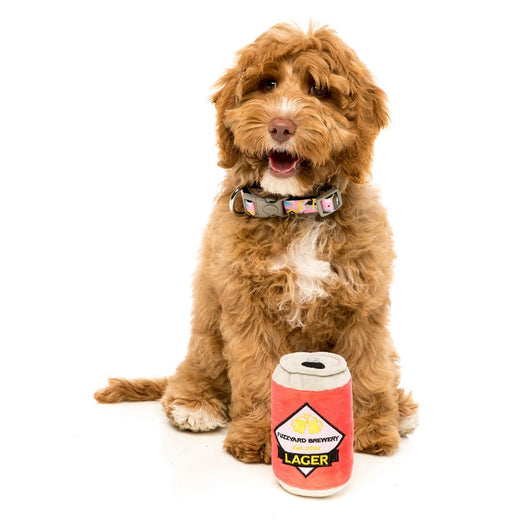 $10 W/ MIN. $60 SPEND: FuzzYard Lager Beer Plush Dog Toy - Kohepets