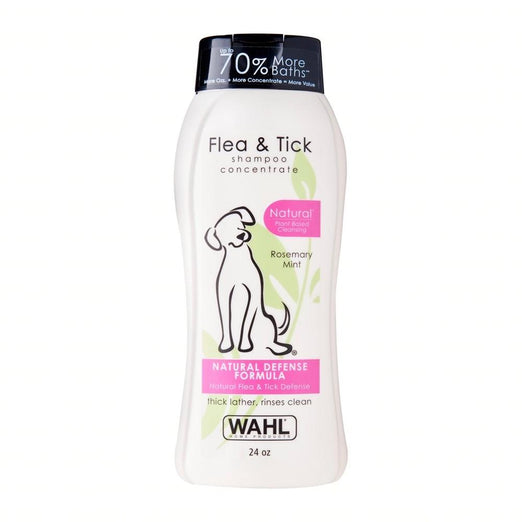 Wahl Flea & Tick Formula Dog Shampoo 24oz - Kohepets