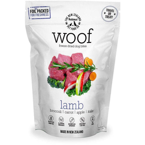 'BUNDLE DEAL': WOOF Lamb Freeze Dried Dog Bites Treats - Kohepets