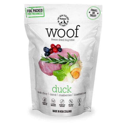 'BUNDLE DEAL': WOOF Duck Freeze Dried Dog Bites Treats - Kohepets